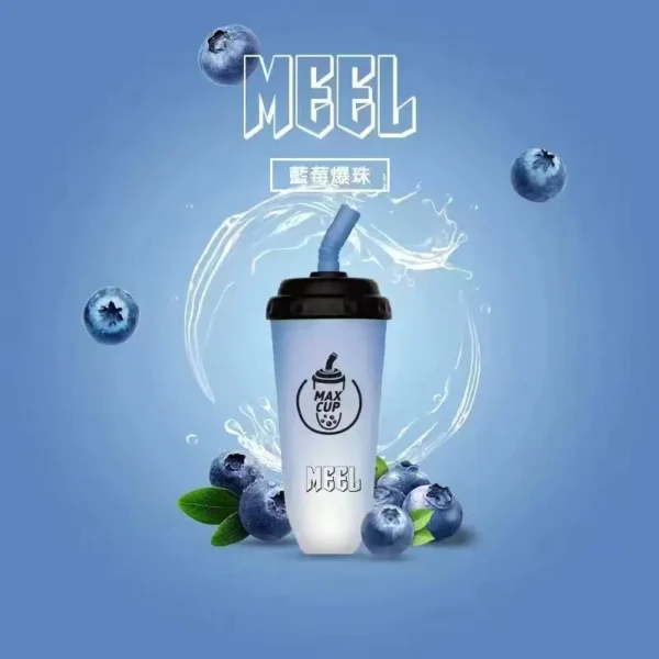 MEEL奶茶杯 6000口拋棄式電子煙｜15ml快充3%丁鹽，台灣現貨正品安全超取