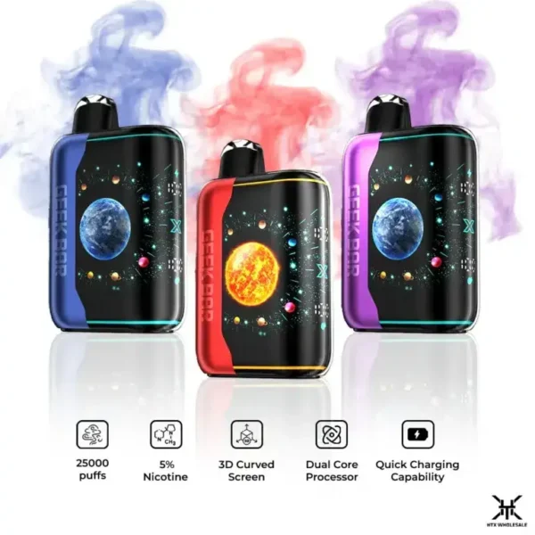 1-GeekBarPulseXPlatinumEdition_SimpleDesign_HTX-768x768-1.webp 【滿5送1】GEEK BAR星空系列 25000口拋棄式電子煙|3D曲面螢幕5%丁鹽,台灣現貨正品安全超取