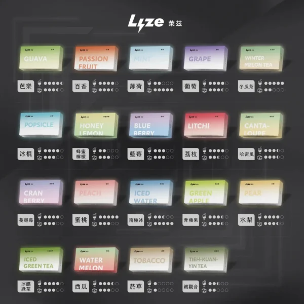 Lyze萊茲 10000口專用煙彈｜大容量網芯擊喉，台灣現貨正品安全超取