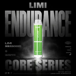 LIMI 8000口拋棄式電子煙｜15ml可充電，吸氣LED發光，台灣正品現貨快速出貨