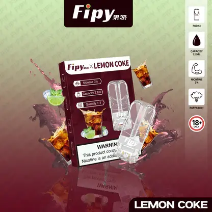 【滿3贈主機】Fipy果派一代通用煙彈｜2.2ml透明陶瓷芯3%爆汁果香，台灣正品現貨秒發