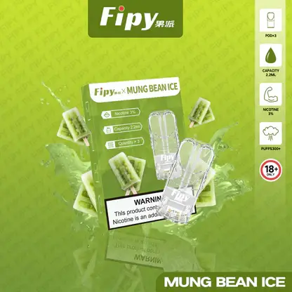 【滿3贈主機】Fipy果派一代通用煙彈｜2.2ml透明陶瓷芯3%爆汁果香，台灣正品現貨秒發