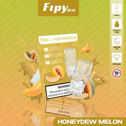 【滿3贈主機】Fipy果派一代通用煙彈｜2.2ml透明陶瓷芯3%爆汁果香，台灣正品現貨秒發
