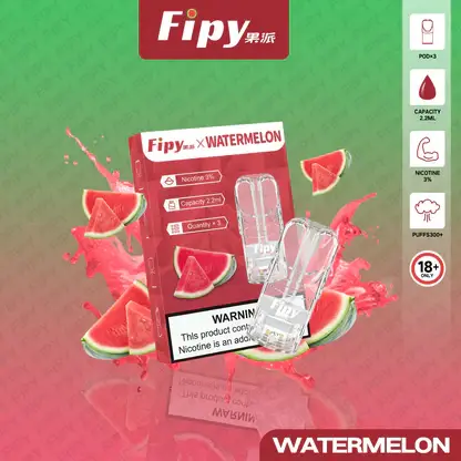 【滿3贈主機】Fipy果派一代通用煙彈｜2.2ml透明陶瓷芯3%爆汁果香，台灣正品現貨秒發