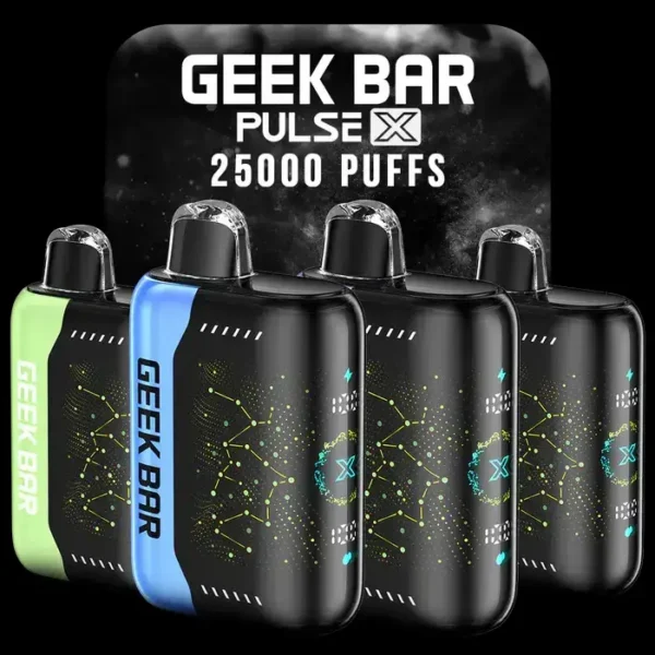 GeekbarPulseX_1024x_MOUNTSMOKES_700x700_9d371f9e-092b-4ad3-9529-8f848741ad00.webp 【滿5送1】GEEK BAR星空系列 25000口拋棄式電子煙|3D曲面螢幕5%丁鹽,台灣現貨正品安全超取
