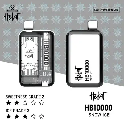 Hebat喜貝 10000口拋棄式｜LED螢幕防漏，Type-C快充，台灣正品現貨快速出貨