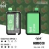 Hebat喜貝 10000口拋棄式｜LED螢幕防漏，Type-C快充，台灣正品現貨快速出貨