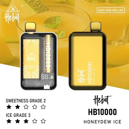 Hebat喜貝 10000口拋棄式｜LED螢幕防漏，Type-C快充，台灣正品現貨快速出貨
