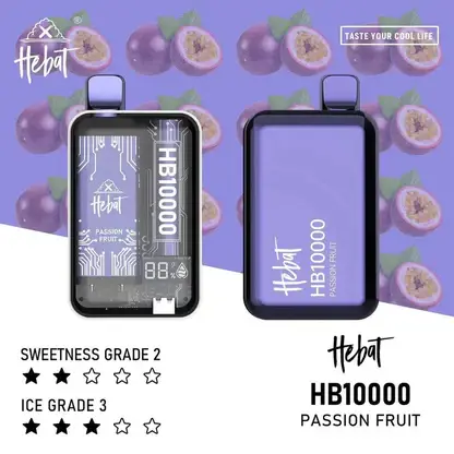 Hebat喜貝 10000口拋棄式｜LED螢幕防漏，Type-C快充，台灣正品現貨快速出貨