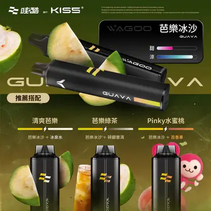 WAGOO哇酷 KIS5 6500口拋棄式｜雙芯混搭防漏，78種風味，台灣正品現貨快速出貨