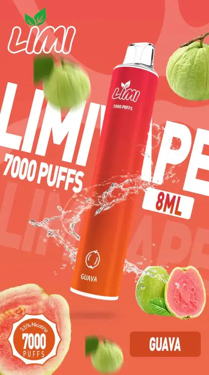 LIMI拋棄式一次性7000口-7.webp LIMI 7000口拋棄式電子煙|LED發光650mAh可充電,水果涼感,台灣正品現貨快速出貨