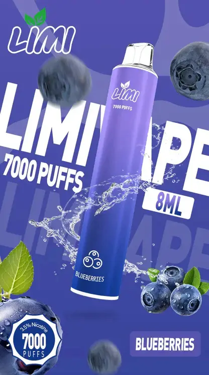 LIMI拋棄式一次性7000口-8.webp LIMI 7000口拋棄式電子煙|LED發光650mAh可充電,水果涼感,台灣正品現貨快速出貨