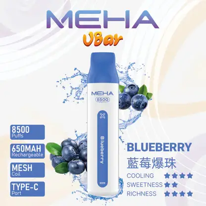 MEHA-8500口-VBar小白條-3.webp MEHA VBar 魅嗨 8500口拋棄式電子煙|650mAh可充電,水果涼感,台灣正品現貨快速出貨