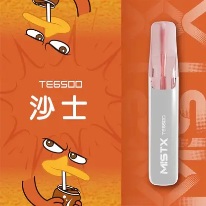 Mist X 鴨嘴獸 6500口拋棄式電子煙｜650mAh可充電，水果涼感，台灣正品現貨快速出貨