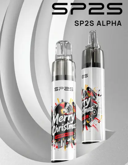 SP2S MAX ALPHA 聖誕限定主機｜MAX煙彈專用紅金雪花快充，台灣現貨正品安全超取