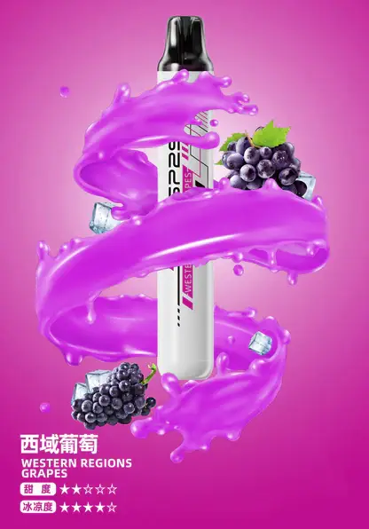 SP2S 5000口拋棄式｜Mesh網芯免充電防漏，水果冰感，台灣現貨正品安全超取