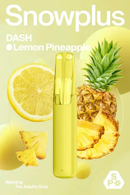 Snowplus DASH 4000口拋棄式電子煙｜7.5ml貼合吸嘴3%丁鹽，台灣現貨正品安全超取