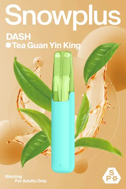 Snowplus DASH 4000口拋棄式電子煙｜7.5ml貼合吸嘴3%丁鹽，台灣現貨正品安全超取