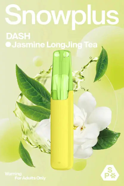 Snowplus DASH 4000口拋棄式電子煙｜7.5ml貼合吸嘴3%丁鹽，台灣現貨正品安全超取