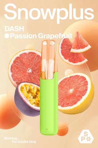 Snowplus DASH 4000口拋棄式電子煙｜7.5ml貼合吸嘴3%丁鹽，台灣現貨正品安全超取