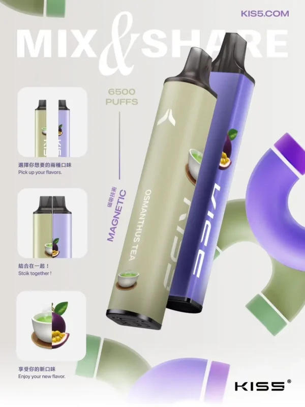 c4e4321bbdf1c65a8936386aaa68ffdd.webp KIS5 鎧斯 6500口拋棄式|雙芯磁吸防漏,Type-C快充,台灣正品現貨快速出貨