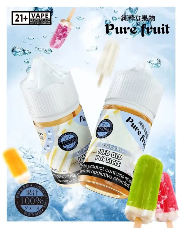 Pure Fruit純粹果物 日本原裝30ml小煙油｜爆汁果香清爽不膩，台灣現貨安全超取