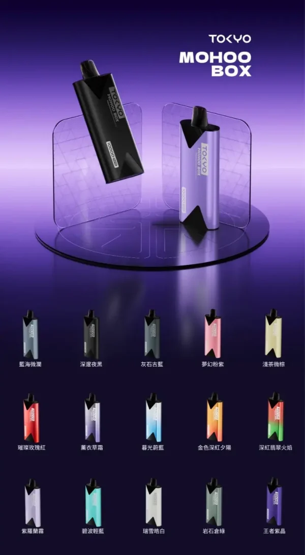 東京魔盒 TOKYO  MOHOO BOX主機｜Mesh網芯12ml恆壓，500mAh，台灣正品現貨下單秒發