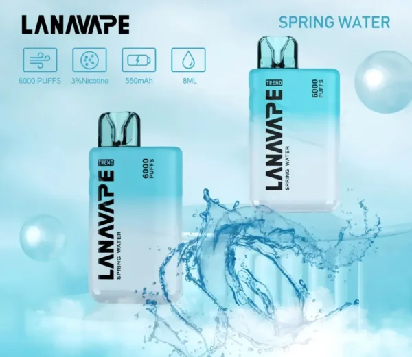 lana6000.webp LANA 6000口拋棄式電子煙|Mesh網芯順口8ml快充續航,台灣現貨正品安全超取